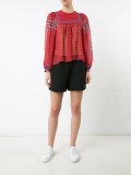 'Minou' folk print blouse