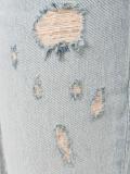 distressed cropped jeans