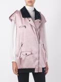 sleeveless biker jacket