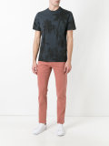 palm tree print T-shirt