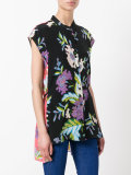 floral print blouse