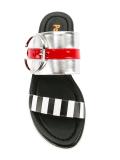 buckle flat sandals 
