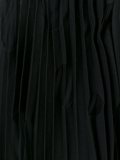 sheer pleated skirt