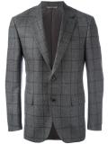 checked blazer 