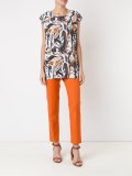 high-waisted trousers