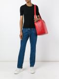 two way zip shoulder bag