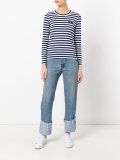 striped longlseeved T-shirt