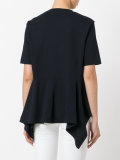 waved hem t-shirt 