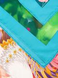 floral animal motif scarf