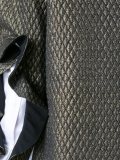 metallic long overcoat