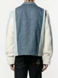panelled denim jacket 