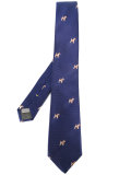 dog print tie 