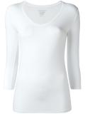 three-quarters sleeve T-shirt