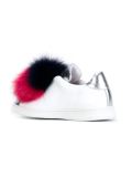 pompom application sneakers