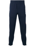 stripe side jogging trousers