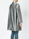concealed fastening midi coat