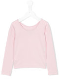 scoop neck sweatshirt