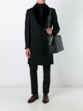 mink fur lapel coat