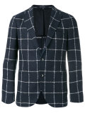 checked blazer 