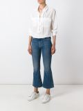 lace-up blouse