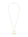 spheres long necklace