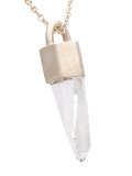 crystal pendant necklace