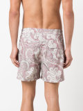printed swimming shorts