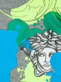 baroque Medusa print T-shirt