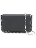 studded trim shoulder bag 