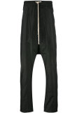 drop-crotch trousers