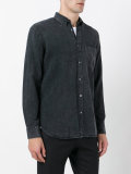 buttoned denim shirt