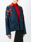 'butterflies' embroidered jacket