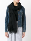 fringed scarf 