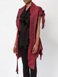 shawl lapel shortsleeved jacket