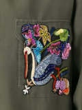 embroidered ducks shirt 