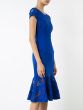 peplum hem dress