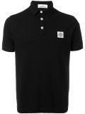 logo patch polo shirt 