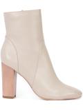 zipped ankle boots