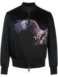 eagle patch bomber jacket