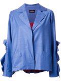 ruffled sleeve jacket 