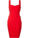 sweetheart neck fitted dress