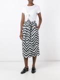 zig zag pattern skirt