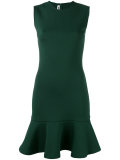 peplum mini dress