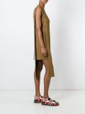 asymmetric knit dress