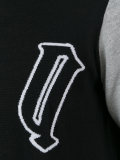contrast knitted sweater
