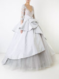longsleeved ball gown