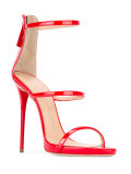 strappy stiletoo sandals