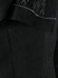 pointy fitted biker jacket