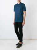 对比边polo衫