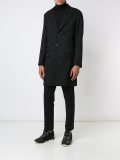 long camouflage coat